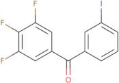 3-Iodo-3',4',5'-trifluorobenzophenone