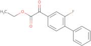 Ethyl 3-fluoro-4-phenylbenzoylformate