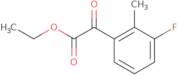 Ethyl 3-fluoro-2-methylbenzoylformate