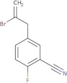 2-Bromo-3-(3-cyano-4-fluorophenyl)-1-propene