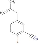 3-(3-Cyano-4-fluorophenyl)-2-methyl-1-propene