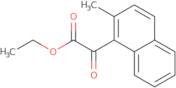 Ethyl 2-methyl-1-naphthoylformate