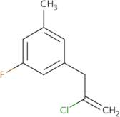 2-Chloro-3-(3-fluoro-5-methylphenyl)-1-propene