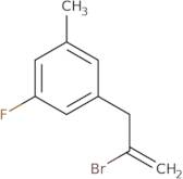 2-Bromo-3-(3-fluoro-5-methylphenyl)-1-propene