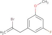 2-Bromo-3-(3-fluoro-5-methoxyphenyl)-1-propene