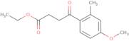 Ethyl 4-(4-methoxy-2-methylphenyl)-4-oxobutanoate