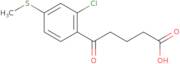 5-(2-Chloro-4-(methylthio)phenyl)-5-oxovaleric acid