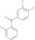 3-Chloro-4-fluoro-2'-iodobenzophenone