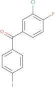 3-Chloro-4-fluoro-4'-iodobenzophenone