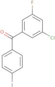 3-Chloro-5-fluoro-4'-iodobenzophenone