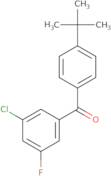 4-tert-Butyl-3'-chloro-5'-fluorobenzophenone