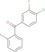 4-Chloro-3-fluoro-2'-iodobenzophenone