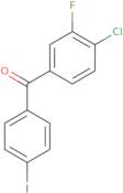 4-Chloro-3-fluoro-4'-iodobenzophenone