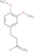 2-Chloro-4-(3,4-dimethoxyphenyl)-1-butene