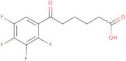 6-(2,3,4,5-Tetrafluorophenyl)-6-oxohexanoic acid