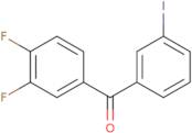 3,4-Difluoro-3'-iodobenzophenone