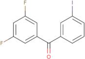 3,5-Difluoro-3'-iodobenzophenone