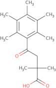 2,2-Dimethyl-4-oxo-4-(2,3,4,5,6-pentamethylphenyl)butyric acid