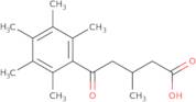 3-Methyl-5-oxo-5-(2,3,4,5,6-pentamethylphenyl)valeric acid