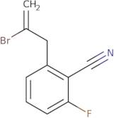 2-Bromo-3-(2-cyano-3-fluorophenyl)-1-propene