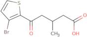 5-(3-Bromo-2-thienyl)-3-methyl-5-oxovaleric acid