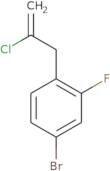 3-(4-Bromo-2-fluorophenyl)-2-chloro-1-propene