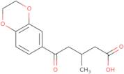 5-[3,4-(Ethylenedioxy)phenyl]-3-methyl-5-oxovaleric acid