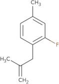 3-(2-Fluoro-4-methylphenyl)-2-methyl-1-propene