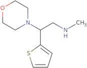 Methyl[2-(morpholin-4-yl)-2-(thiophen-2-yl)ethyl]amine