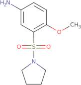 4-Methoxy-3-(pyrrolidine-1-sulfonyl)aniline