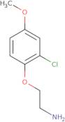 2-(2-Chloro-4-methoxyphenoxy)ethan-1-amine