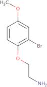 2-(2-Bromo-4-methoxyphenoxy)ethan-1-amine