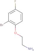 1-(2-Aminoethoxy)-2-bromo-4-fluorobenzene