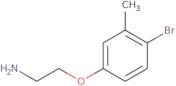 2-(4-Bromo-3-methylphenoxy)ethan-1-amine