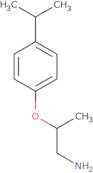 1-[(1-Aminopropan-2-yl)oxy]-4-(propan-2-yl)benzene