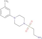 2-{[4-(3-Methylphenyl)piperazin-1-yl]sulfonyl}ethan-1-amine