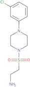 2-((4-(3-Chlorophenyl)piperazin-1-yl)sulfonyl)ethanamine