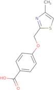 4-[(4-Methyl-1,3-thiazol-2-yl)methoxy]benzoic acid