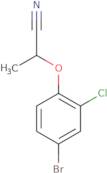 2-(4-Bromo-2-chlorophenoxy)propanenitrile