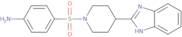 (4-([4-(1H-Benzimidazol-2-yl)piperidin-1-yl]sulfonyl)phenyl)amine