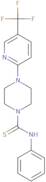 (phenylamino)(4-(5-(trifluoromethyl)(2-pyridyl))piperazinyl)methane-1-thione