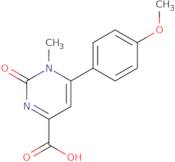 6-(4-Methoxy-phenyl)-1-methyl-2-oxo-1,2-dihydro-pyrimidine-4-carboxylic acid