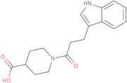 1-[3-(1H-Indol-3-yl)propanoyl]piperidine-4-carboxylic acid