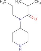 2-Methyl-N-piperidin-4-yl-N-propylpropanamide