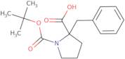 2-Benzyl-1-[(tert-butoxy)carbonyl]pyrrolidine-2-carboxylicacid