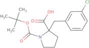 Boc-±-(3-chlorobenzyl)-DL-Pro-OH