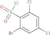 2-Bromo-4,6-dichlorobenzene-1-sulfonylchloride