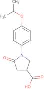 1-(4-Isopropoxy-phenyl)-5-oxo-pyrrolidine-3-carboxylic acid