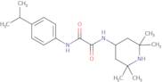 N-(4-Isopropylphenyl)-N'-(2,2,6,6-tetramethyl-4-piperidyl)oxamide