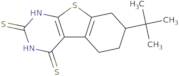 7-tert-Butyl-2-mercapto-5,6,7,8-tetrahydro[1]benzothieno[2,3-d]pyrimidine-4(3H)-thione